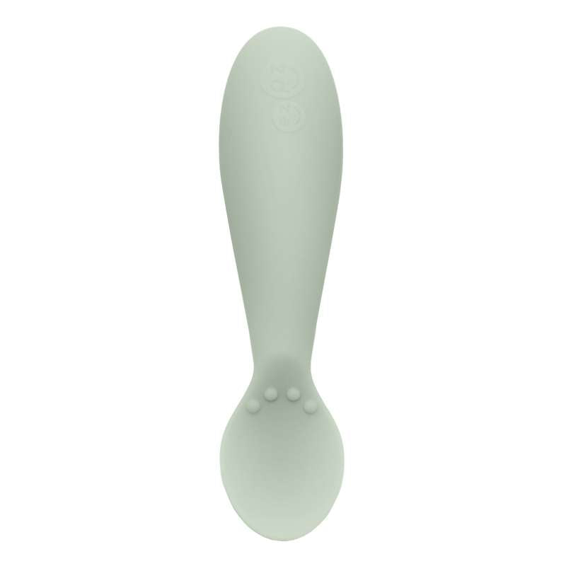 EZPZ Tiny Spoon 2 pcs. Silicone Spoons - Green 