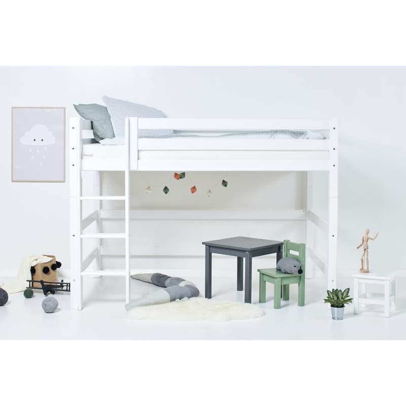 Hoppekids ECO Luxury - Střední modul - 120x200 cm. - Bílá 