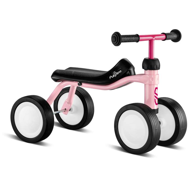 PUKY PUKYlino - Balance bike with 4 wheels - Rosa 