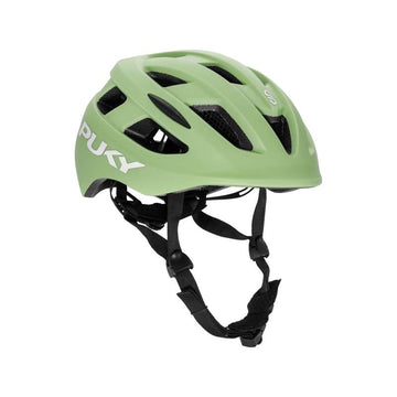 PUKY Casco da bicicletta - M - 54-58 cm. - Verde Retro 