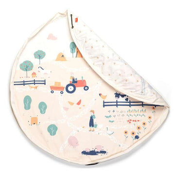Play & Go 2-in-1 Aufbewahrungsteppich/Spielteppich - Bauernhof 