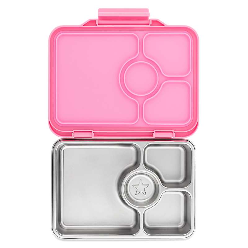 Yumbox Lunchbox - Presto RVS - 4 vakken - Versaille Roze 