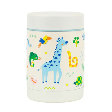 A Little Lovely Company Thermo Food Container - Jungle 