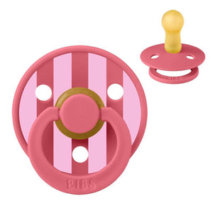 Bibs Pyöreä Colour Tutti - k. 2 - luonnonkumi - Studio - Loikka - Koralli/Vauvan Vaaleanpunainen 