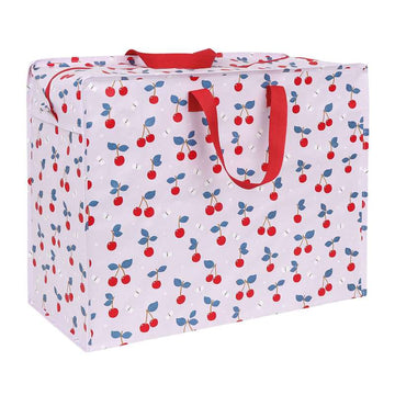 A Little Lovely Company XL Borsa di stoccaggio - Ciliegie 