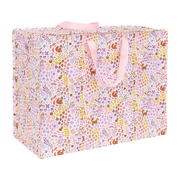 A Little Lovely Company XL Borsa di stoccaggio - Giardino dei fiori 
