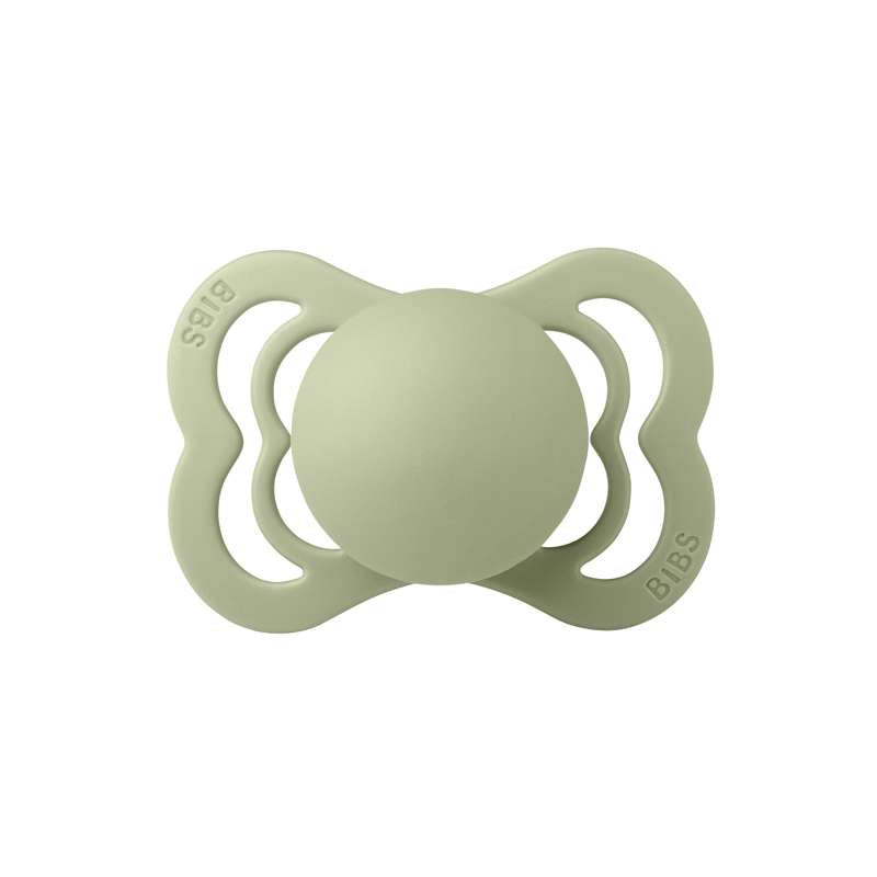 Sucette Bibs Supreme - t. 1 - caoutchouc naturel - Sage 