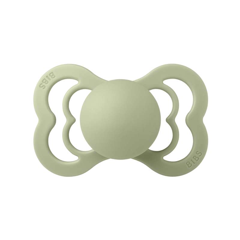 Bibs Supreme Pacifier - sz. 2 - natural rubber - Sage 