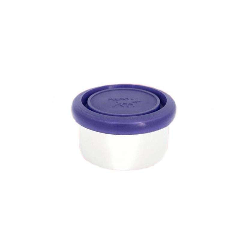 Pulito PureDipBox Snackdoos - RVS - Rond - 50ml 