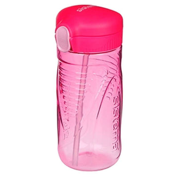 Sistema Water Bottle - Tritan Quick Flip - 520ml - Pink 