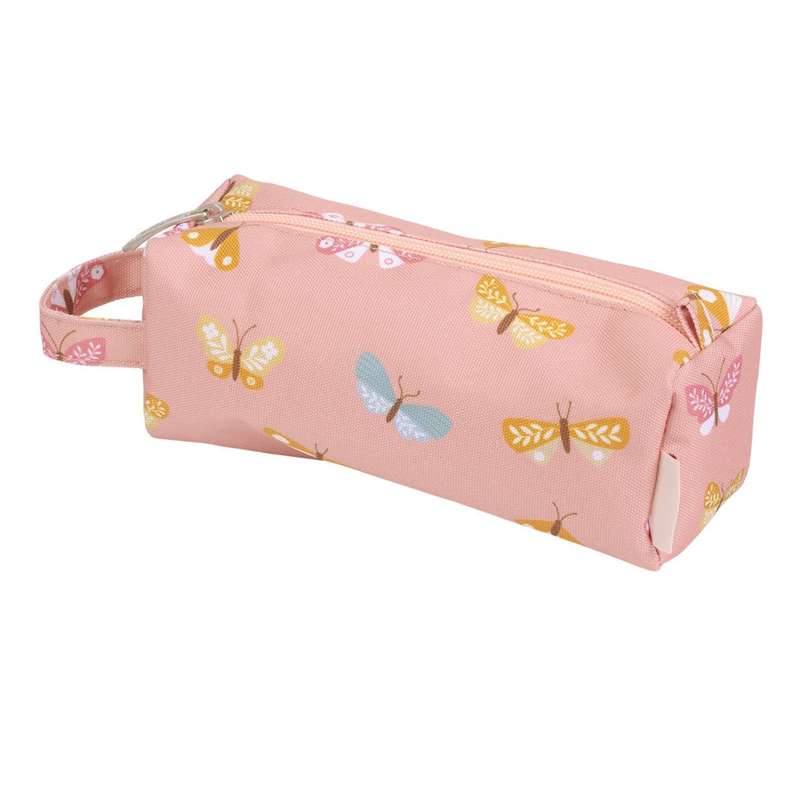 A Little Lovely Company Trousse - Papillons - Rosa 