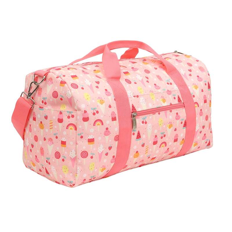 A Little Lovely Company Weekend bag - Icecream - Rosa 