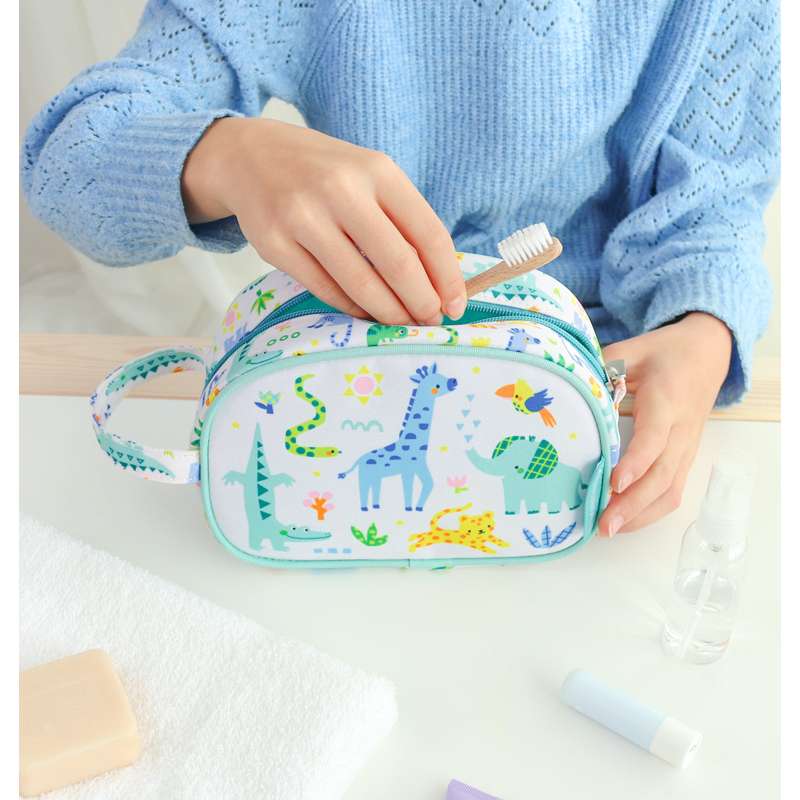 A Little Lovely Company Toiletry bag - Vehicles 