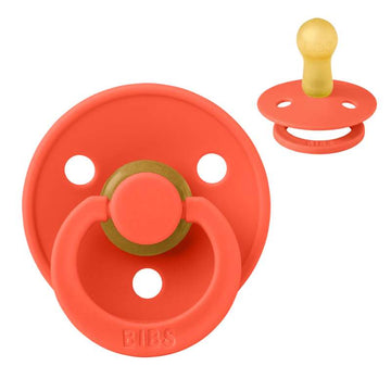 BIBS Rund Colour Sut - Str. 2 - Naturgummi - Tango