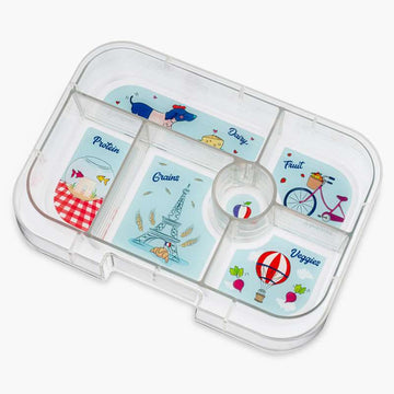 Yumbox Insert tray - Original Tray - 6 compartments - Paris 