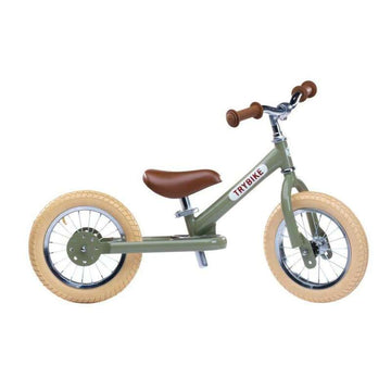 Trybike Balance bike 2 wheels - Green 