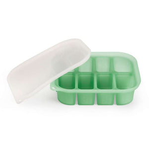 Haakaa Easy-Freeze Plateau - 8 Compartiments - Vert Pois 