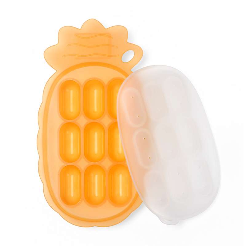 Haakaa Pineapple Freezer Tray - Tangerine 