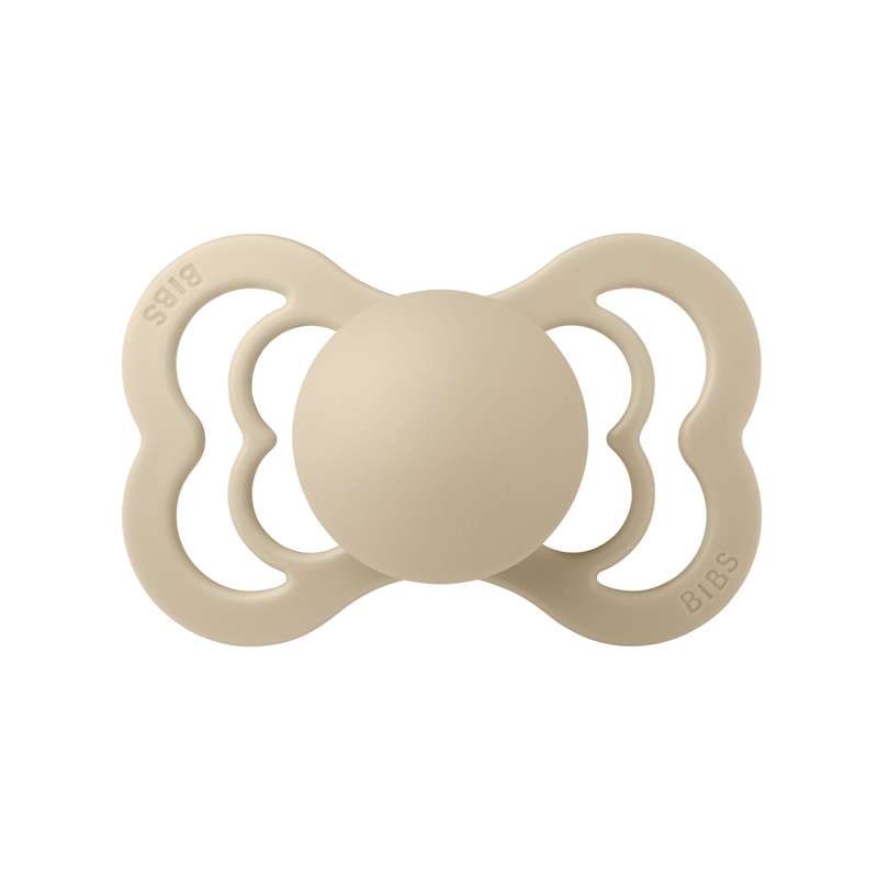 Bibs Supreme Pacifier - sz. 2 - natural rubber - Vanilla 