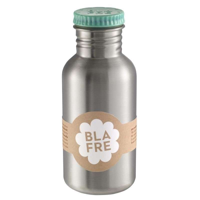 Blafre Water bottle in Steel - 500 ml. - Blue-green 