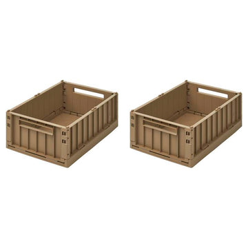 Liewood Δοχείο αποθήκευσης Weston - Μεσαίο - 2-pack - Βρώμη 