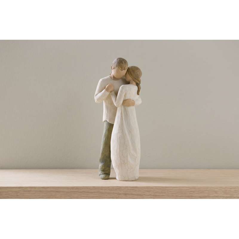 Willow Tree Versprechen Figur (Mann und Frau) 