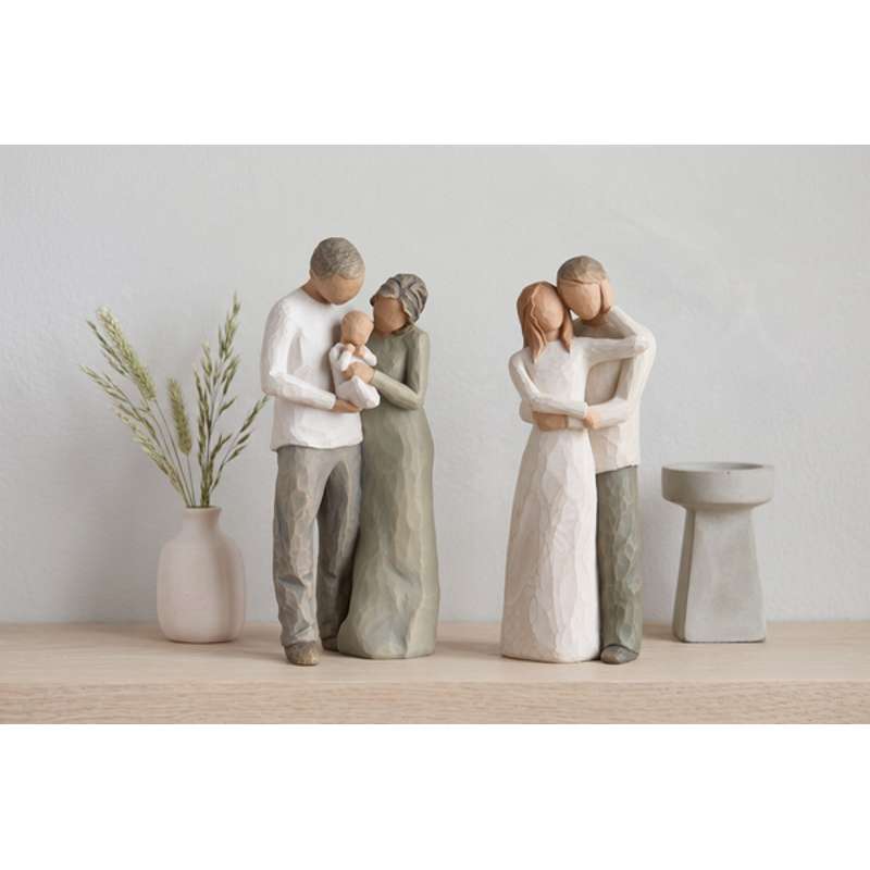 Willow Tree Zusammen Figur (Mann und Frau) 