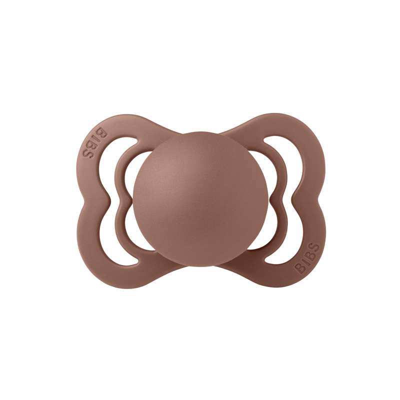 Bibs Supreme Pacifier - sz. 1 - Silicone - Woodchuck 