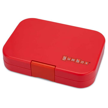 Yumbox Brotdose ohne Einsatzschale - Original - für 6 Fächer - Roar Red 