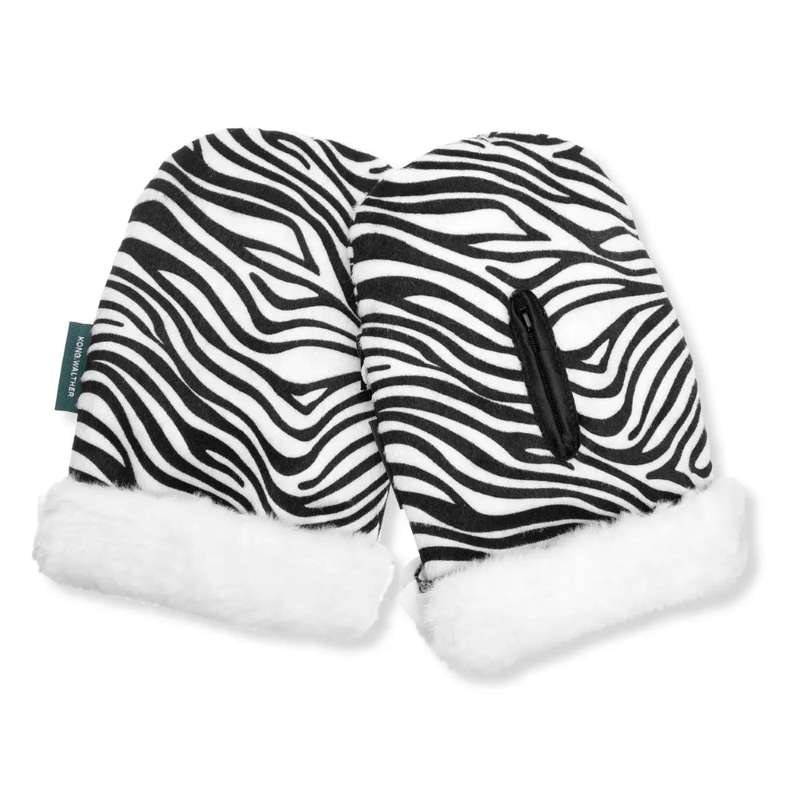 KongWalther Oosteroever Handschoenen - Zebra 