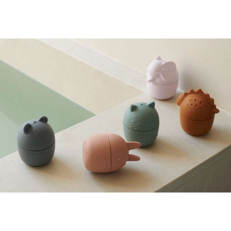 Liewood Gaby Hračky do vody - 5-balenie - Multi Mix 