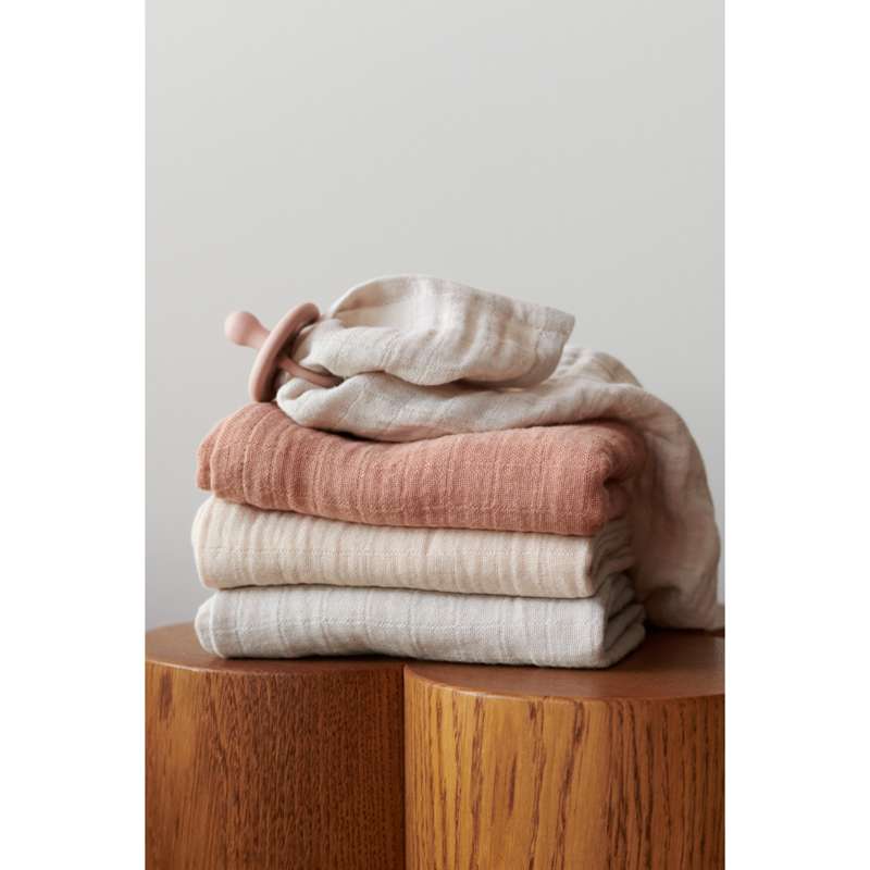 Liewood Lewis Muslin Couches lavables - 3-pack - Mélange Tuscany Rose 