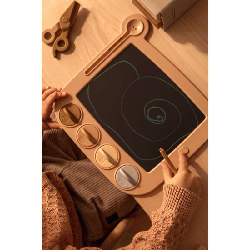 Liewood Venzora LCD Tabără de desen cu ștampile - Dove Blue Multi Mix 