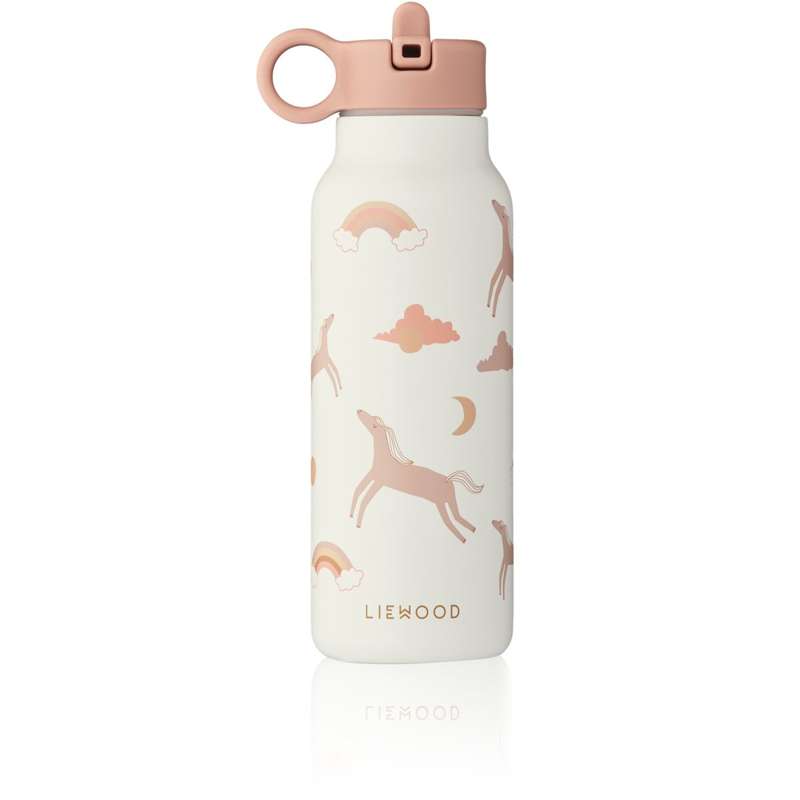 Liewood Falk Lahvička na pití - Nerezová ocel - 350 ml - Dream/Ecru 