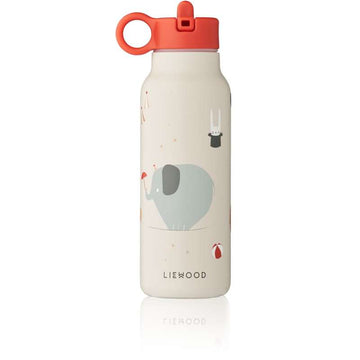 Liewood Falk Láhev na pití - Nerezová ocel - 350 ml - Circus/Sandy 