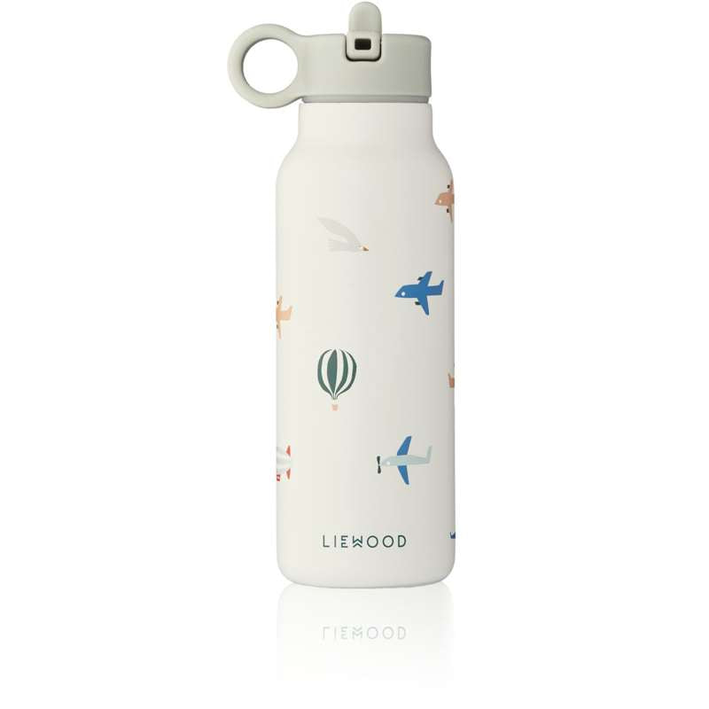 Liewood Bidon Falk - Stal nierdzewna - 350 ml - Aviator/Ecru 