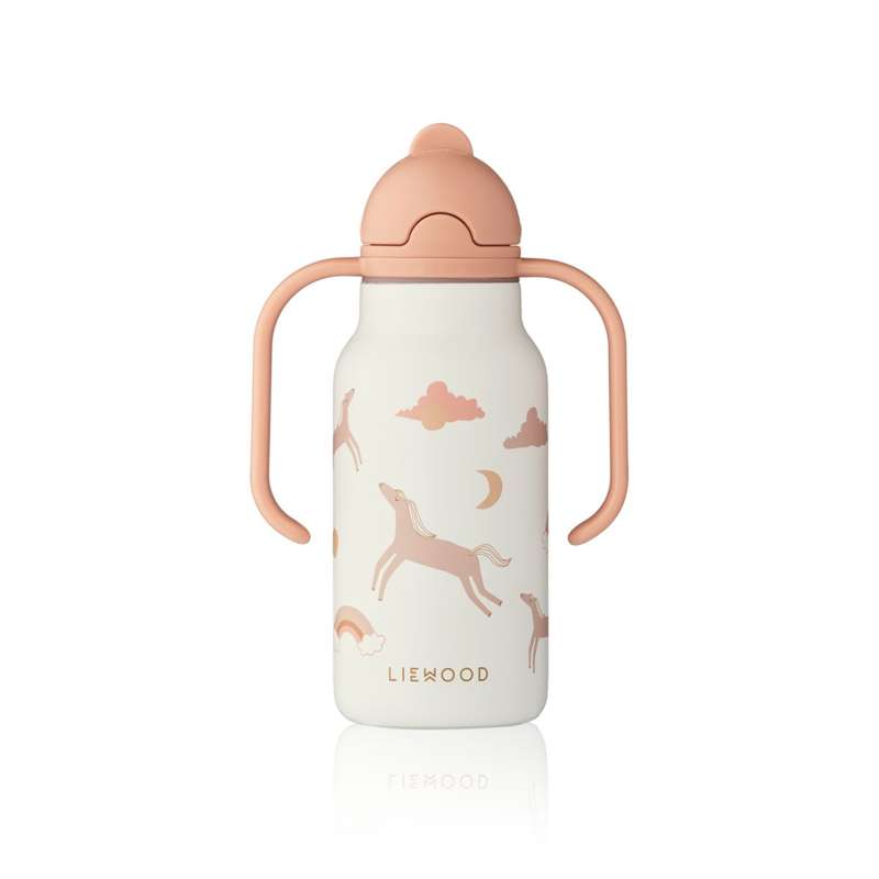 Liewood Kimmie Trinkflasche - Edelstahl - 250ml - Dream/Ecru 
