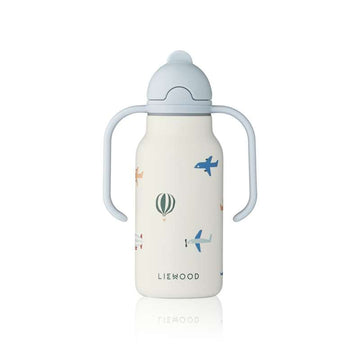 Liewood Kimmie Bottiglia d'Acqua - Acciaio Inossidabile - 250ml - Aviator/Ecru 