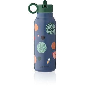 Liewood Falk Water Bottle - Stainless Steel - 350 ml. - Universe/Classic Navy 