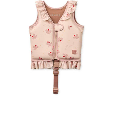 Liewood Dove  Badevest con volantes - Butterfly/Apple Blossom 