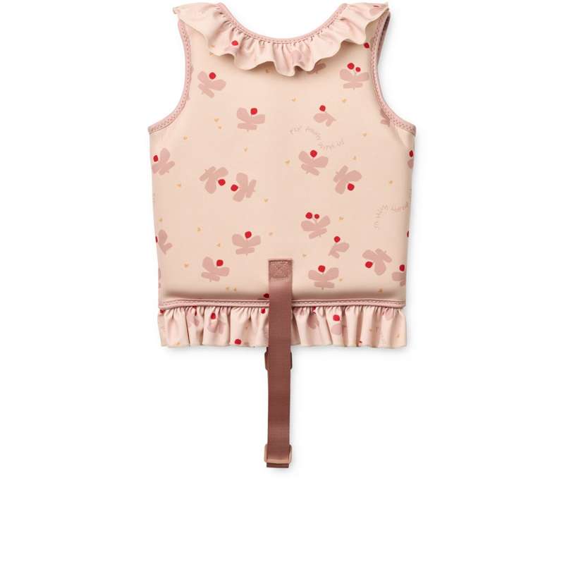 Liewood Dove  Badevest con volantes - Butterfly/Apple Blossom 