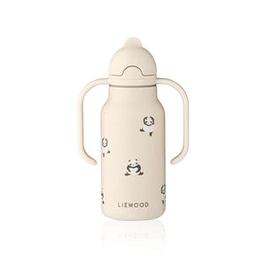 Liewood Kimmie Trinkflasche - Edelstahl - 250ml - Mini Panda/Sandy 