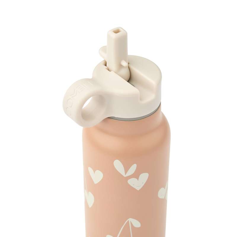 Liewood Falk Juomapullo - Ruostumaton teräs - 350ml - Sweethearts/Pale Tuscany 