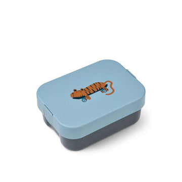 Liewood Kamil Lunchbox - Tiger/Beach Blue 