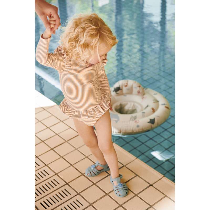 Liewood Dawn Babybadering - Créature marine/Sable 