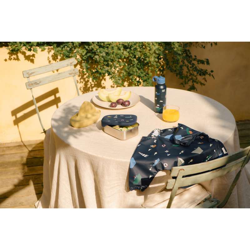 Liewood Arthur Ruminddelt Lounaskotelo - Teräs/Silicone - Purjehdus/Classic Navy 