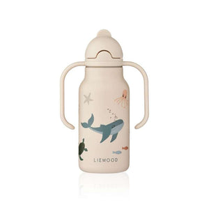 Liewood Kimmie Ivópalack - Rozsdamentes Acél - 250ml - Tengeri Lény/Homokos 