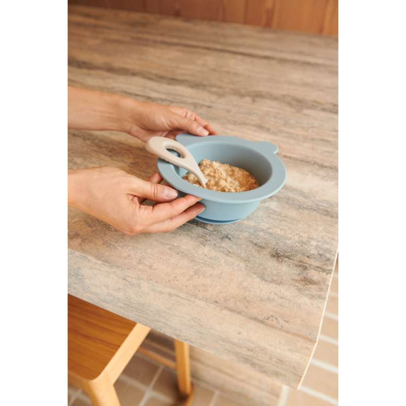 Liewood Peon Antideslizante Cuenco - 2-Pack - Azul Marino/Azul Ballena 