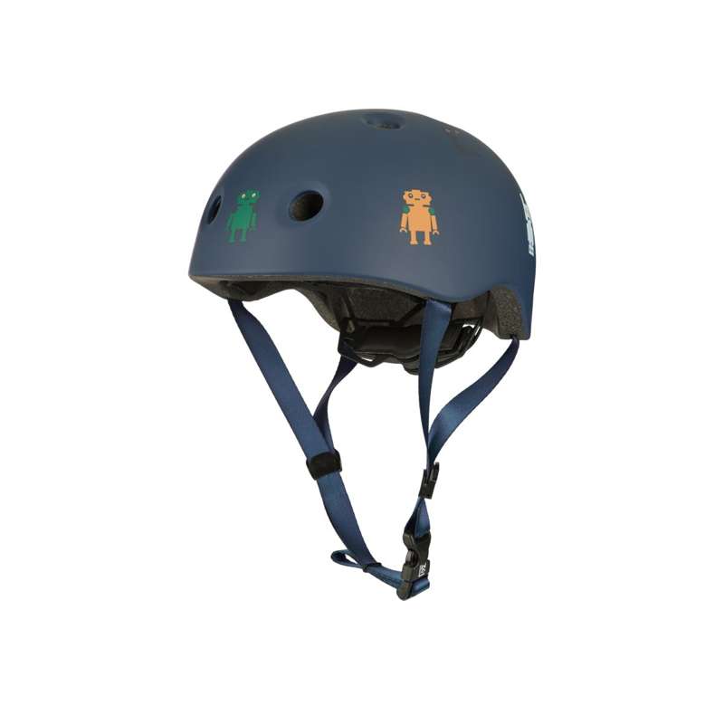 Liewood Hilary Bike Helmet - Robots/Indigo Blue 