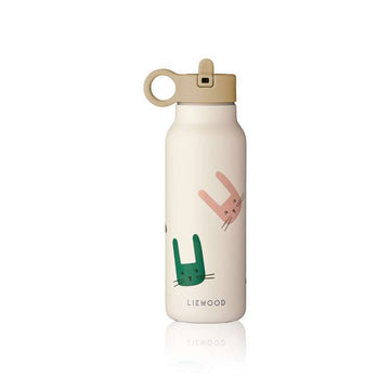 Liewood Falk Drinkfles - RVS - 350ml - Bunny/Sandy 